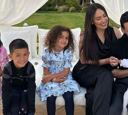 Mateo surpreende todos na festa da irmã de Georgina Rodríguez
