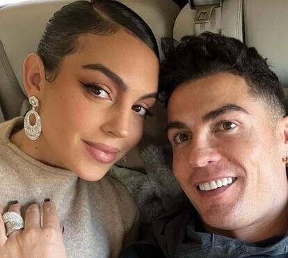 Que fofura! Cristiano Ronaldo e Georgina Rodríguez em saída romântica de mãos dadas