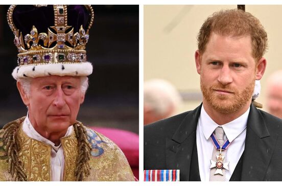 Rei Carlos III, príncipe Harry