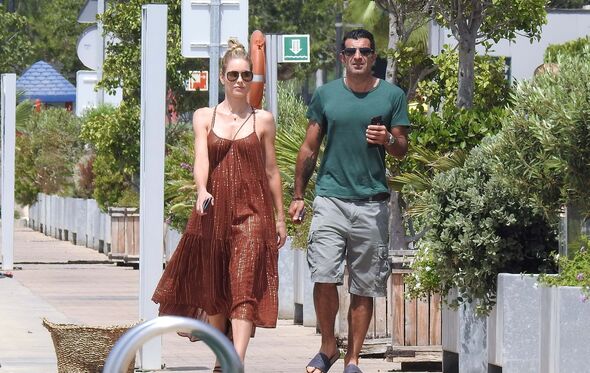 Helen Svedin e Luís Figo 