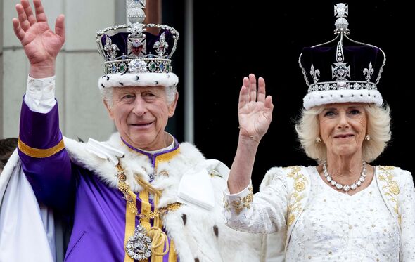Rei Carlos III e rainha Camilla
