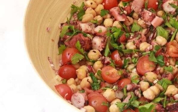 Salada de polvo