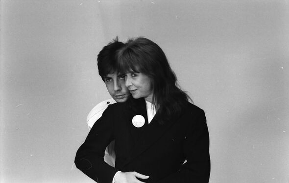 Rita Lee e o marido, Roberto Carvalho, em 1984
