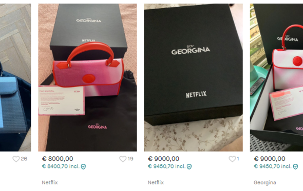 Georgina Rodríguez, Vinted
