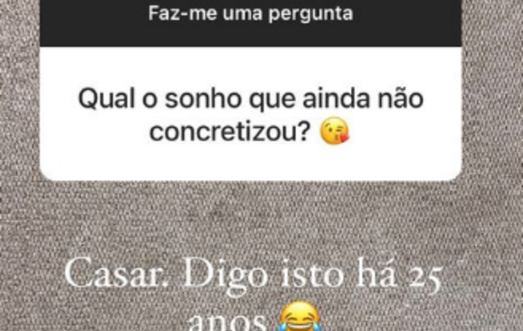 Cristina Ferreira sobre casamento