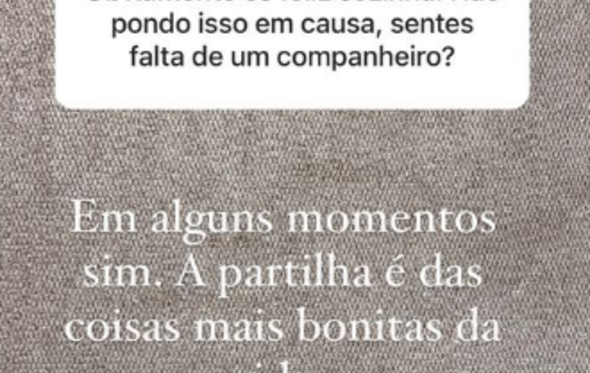  Cristina Ferreira sobre relações
