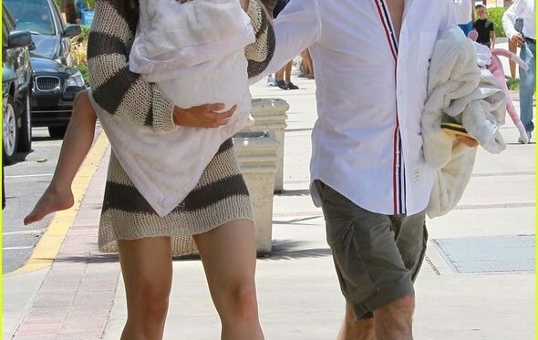 Katie Holmes, Tom Cruise e a filha