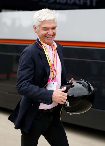 Phillip Schofield e o rei Carlos III