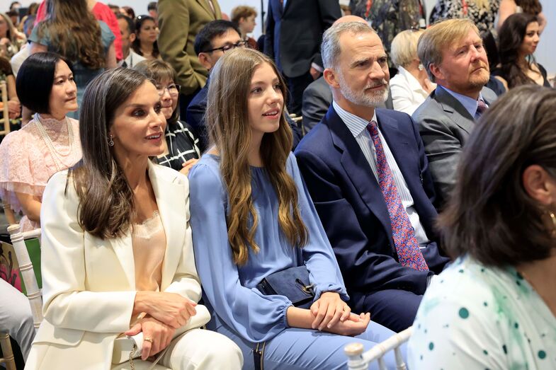 Letizia, Leonor, Sofía, Felipe VI