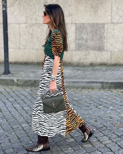 'Animal print', o padrão sensação entre as mulheres com mais de 40 anos.