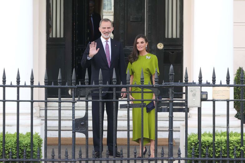 Letizia, Felipe VI, Londres