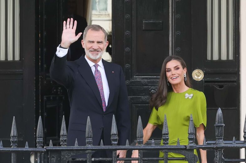 Letizia, Felipe VI, Londres