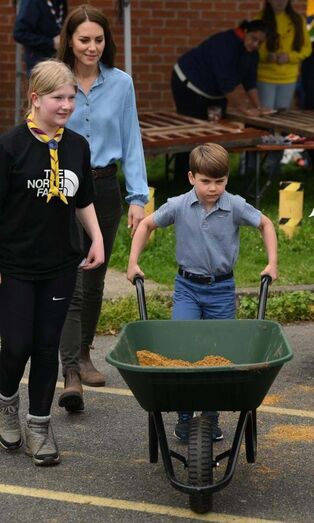 Kate Middleton, William e os filhos