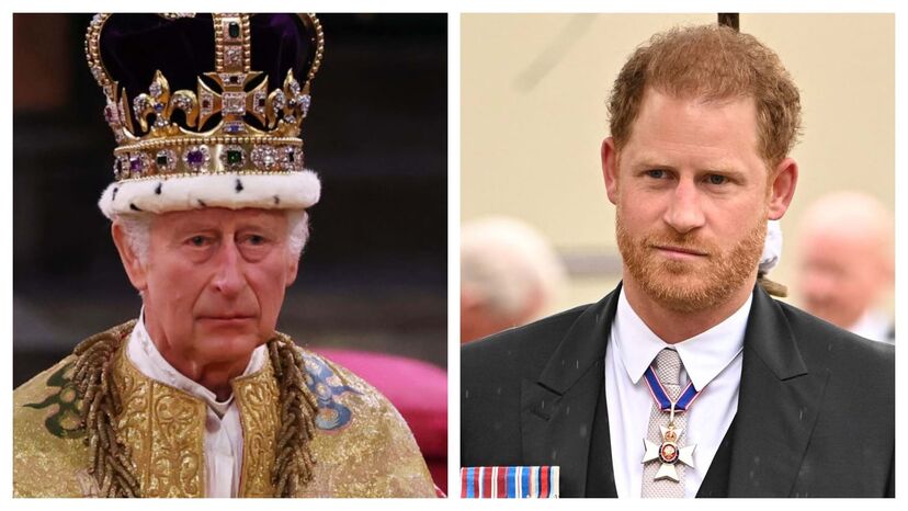 Rei Carlos III, príncipe Harry