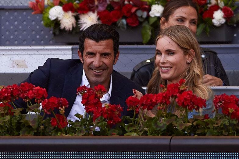 Luís Figo e Helen Svedin 
