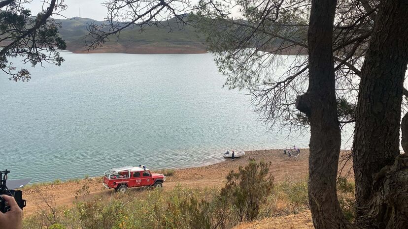 Buscas na barragem do Arade no âmbito do caso Maddie