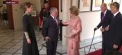Juan Carlos e a rainha Sofia