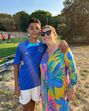 Cristianinho Jr. com Dolores Aveiro
