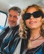 Bruno de Carvalho e a esposa  Liliana Almeida