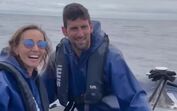 Novak Djokovic e a mulher, Jelena, partilham melhores momentos das férias nos Açores.