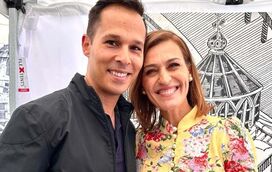 Santiago Lagoá emocionado no reencontro com Fátima Lopes, ex-colega da TVI: "Muitas saudades"