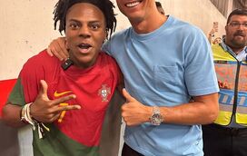 Cristiano Ronaldo cumpre sonho de admirador. Capitão da Seleção sai do carro para abraçar fã e o momento torna-se viral