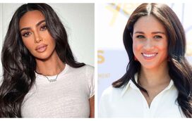 Disputa de morenas! Meghan Markle abre "guerra" a Kim Kardashian por causa de milhões