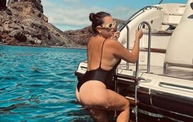 Ana Guiomar aproveita passeio em iate de luxo para provocar Georgina Rodríguez