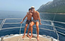 Cristiano Ronaldo partilha momento enternecedor com o filho Cristianinho que está a encantar o Mundo