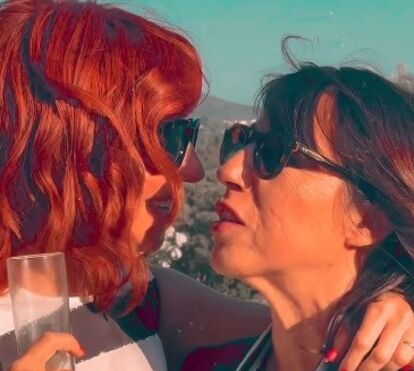 Inês Herédia e Gabriela Sobral em dança apaixonada durante casamento de Inês Mendes da Silva