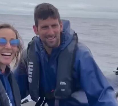 Tenista Novak Djokovic e mulher ficaram apaixonados pela beleza dos Açores