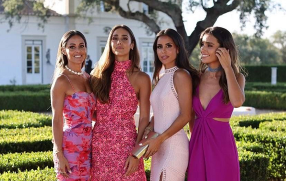 Mariana Patrocínio, Rita Patrocínio, Carolina Patrocínio e Inês Patrocínio, Inês Mendes da Silva, Francisco Ladeira, casamento