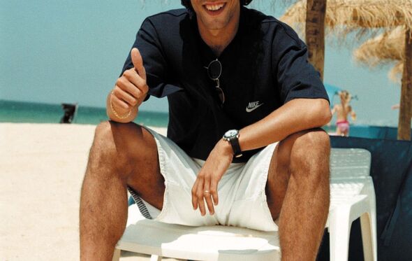 Rui Costa na praia