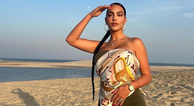 FLASH! Indica: Georgina Rodríguez adora lenços. Copie o estilo de Gio
