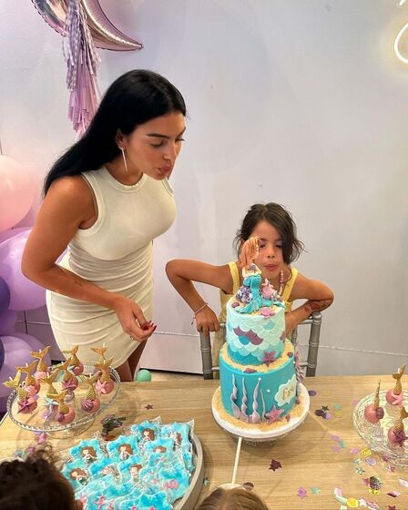 Georgina Rodríguez, Eva, aniversário