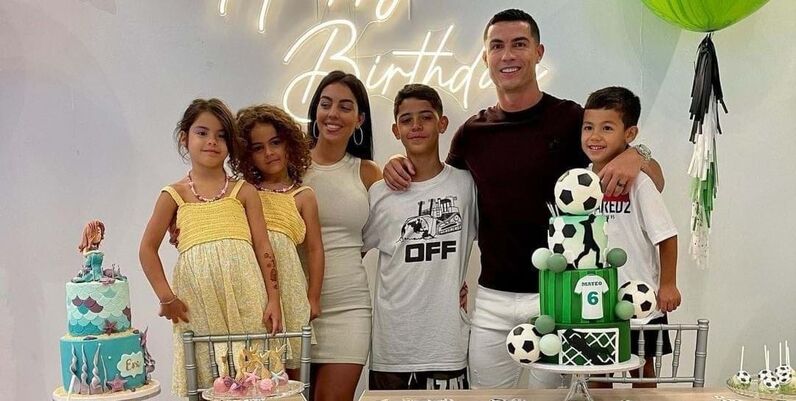 Cristiano Ronaldo, Eva, Mateo, aniversário
