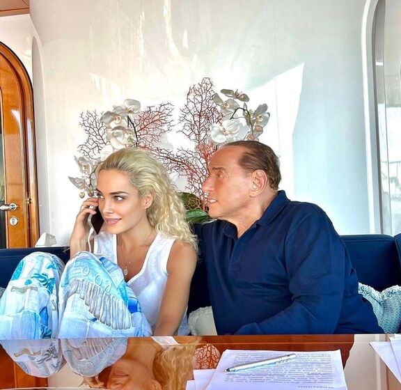 Marta Fascina e Silvio Berlusconi