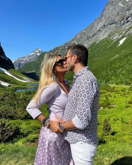 Cláudia Jacques, Belmiro Costa, férias, Noruega