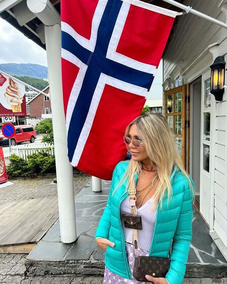 Cláudia Jacques, Belmiro Costa, férias, Noruega