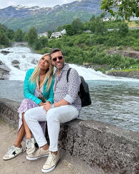 Cláudia Jacques, Belmiro Costa, férias, Noruega