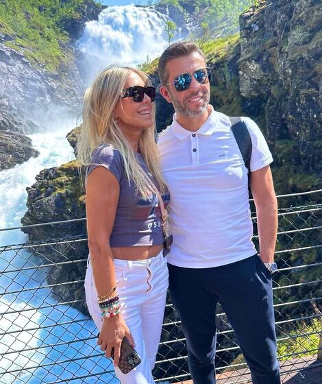 Cláudia Jacques, Belmiro Costa, férias, Noruega