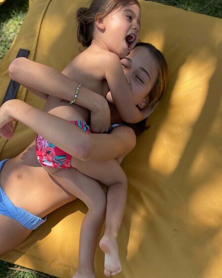 Cláudia Vieira, família