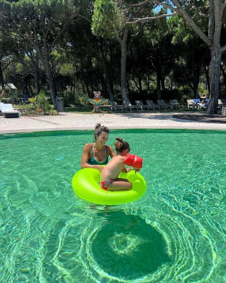 Cláudia Vieira, família