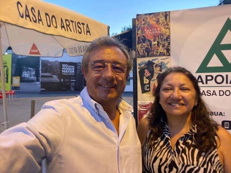 Luís Aleluia e Zita Favretto