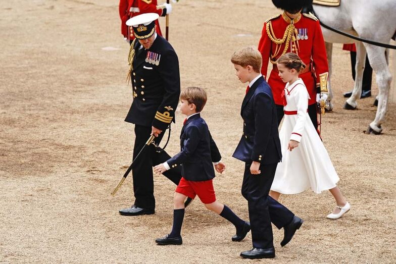 Rei Carlos III, Trooping the colour, Palácio de Buckingham
