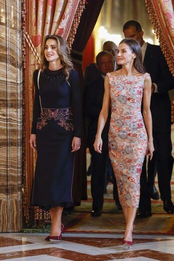 Letizia, Rania Jordânia
