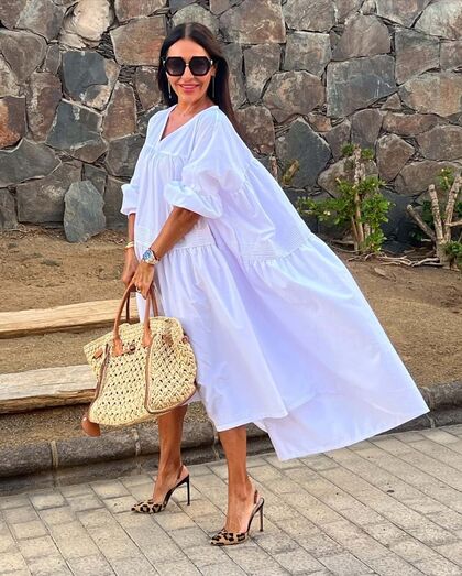 Vestido esconde barriga