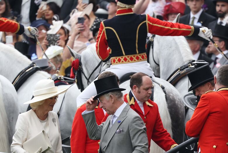 Rei Carlos, Camilla, ascot