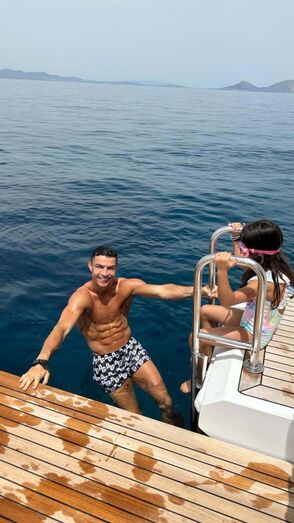 Férias de Cristiano Ronaldo e Georgina