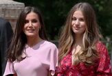 Princesa Leonor, rainha Letizia